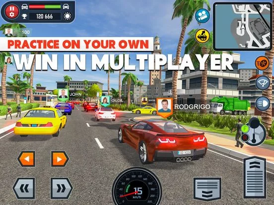 Изображение игры: Car Driving School Simulator