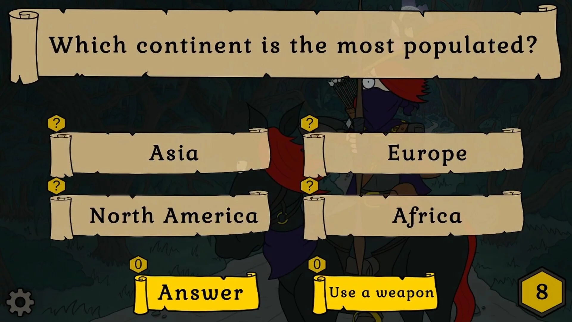 Изображение игры: Quiz Quest