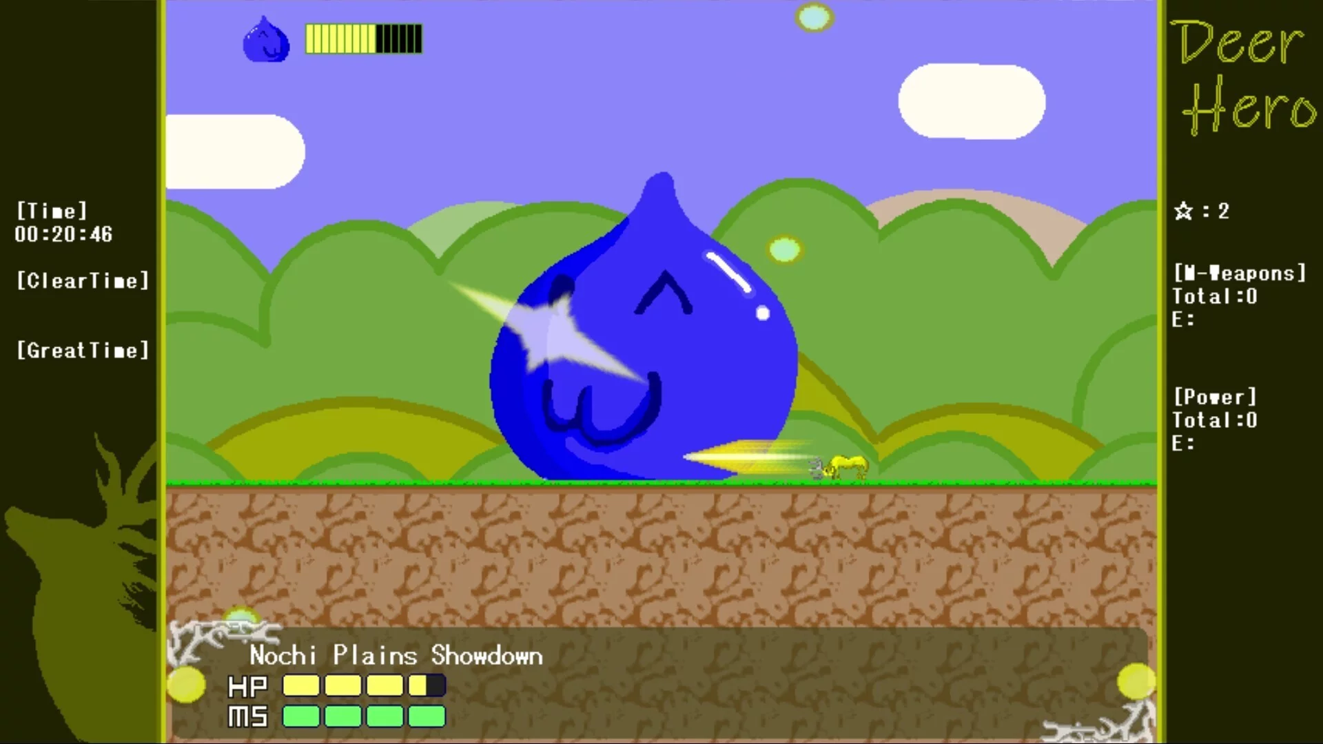 Изображение игры: Deer Hero