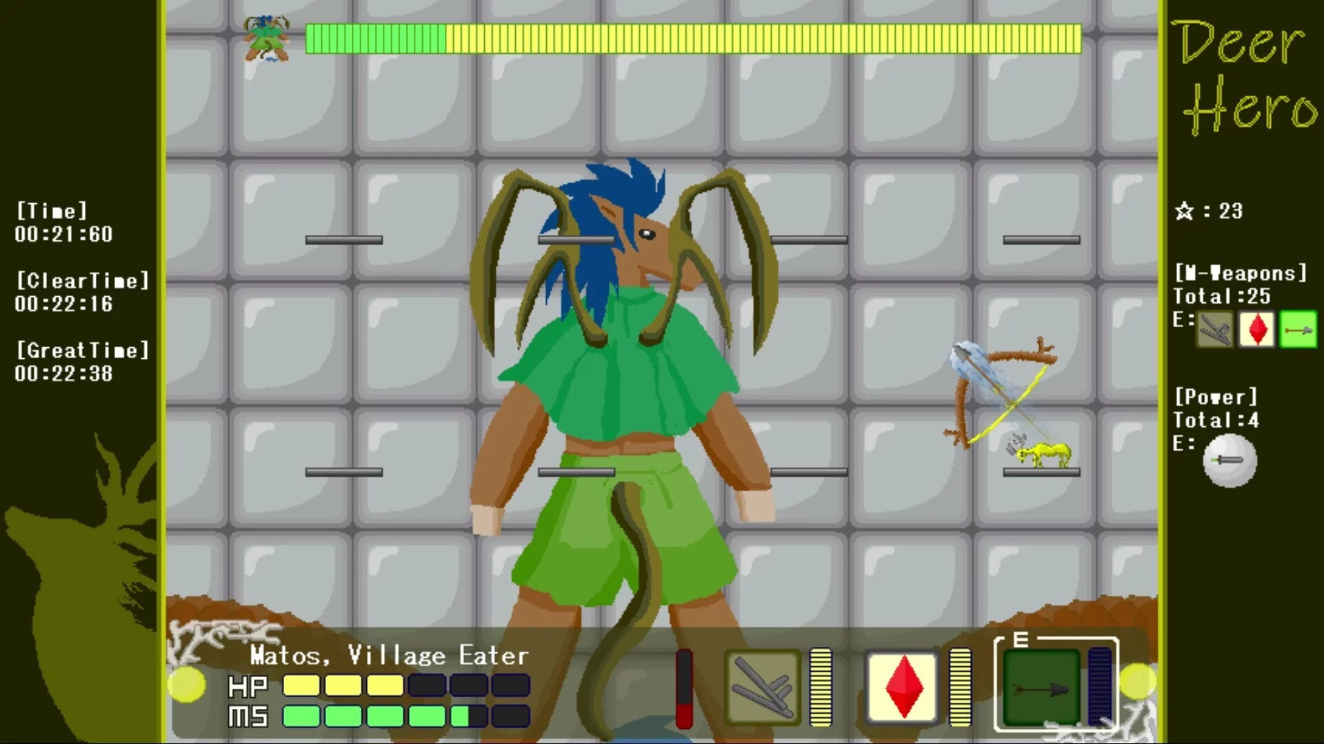 Изображение игры: Deer Hero