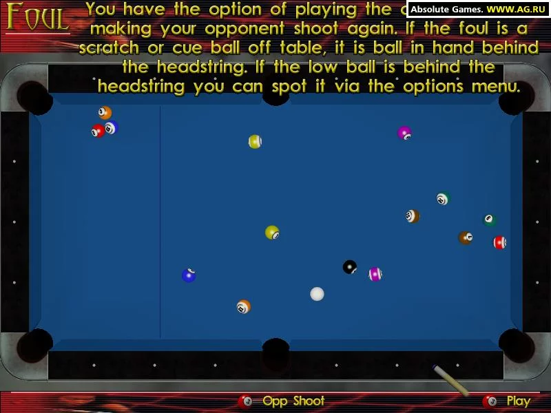 Изображение игры: Virtual Pool 3