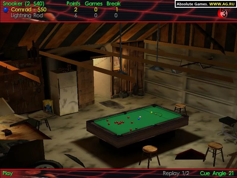 Изображение игры: Virtual Pool 3