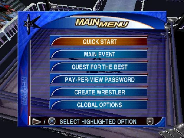 Изображение игры: WCW Mayhem