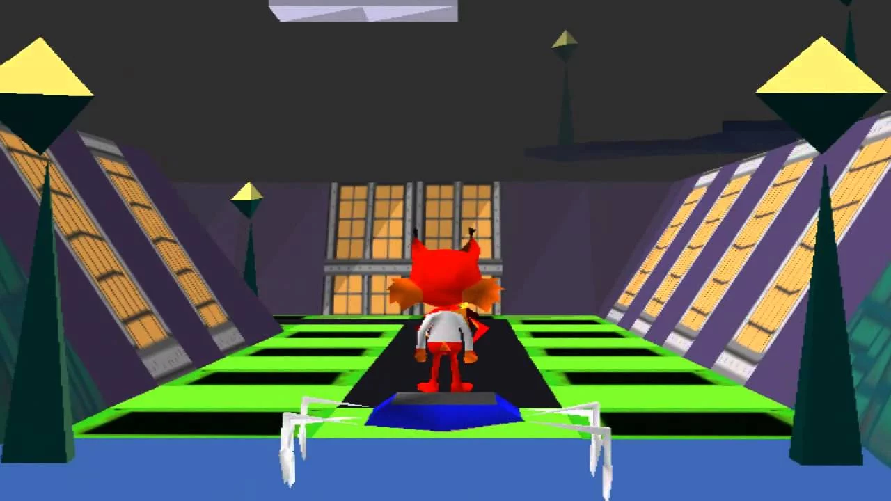 Изображение игры: Bubsy 3D