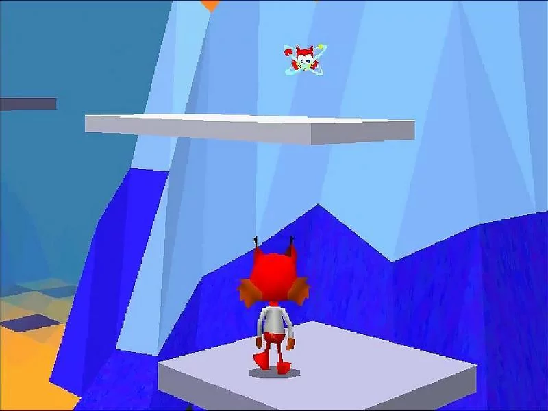 Изображение игры: Bubsy 3D