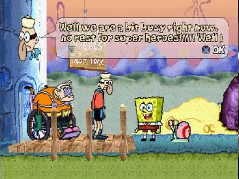 Изображение игры: SpongeBob SquarePants: SuperSponge