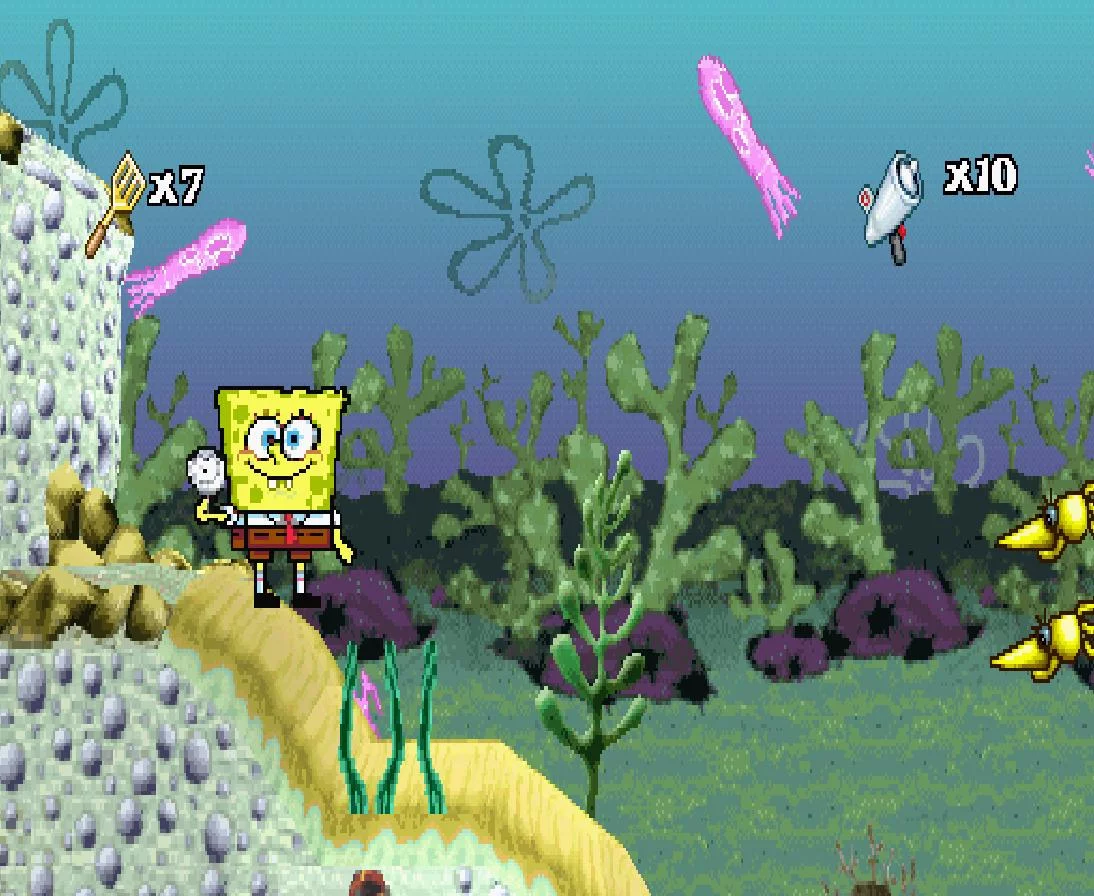 Изображение игры: SpongeBob SquarePants: SuperSponge
