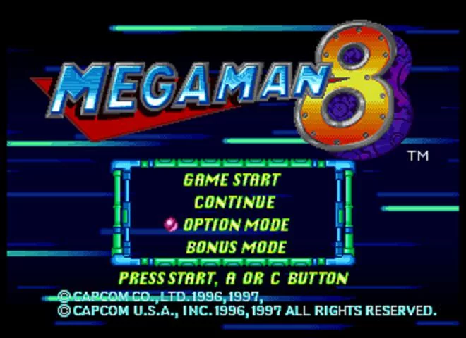 Изображение игры: Mega Man 8 (1996)