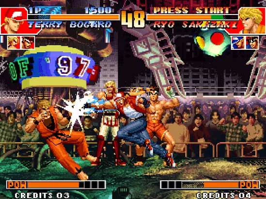 Изображение игры: THE KING OF FIGHTERS '97