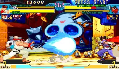 Изображение игры: Marvel vs. Capcom: Clash of Super Heroes