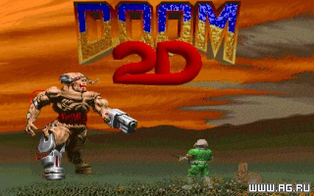Изображение игры: Doom 2D