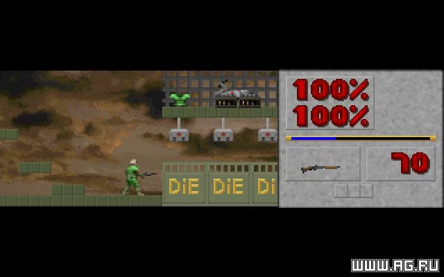 Изображение игры: Doom 2D