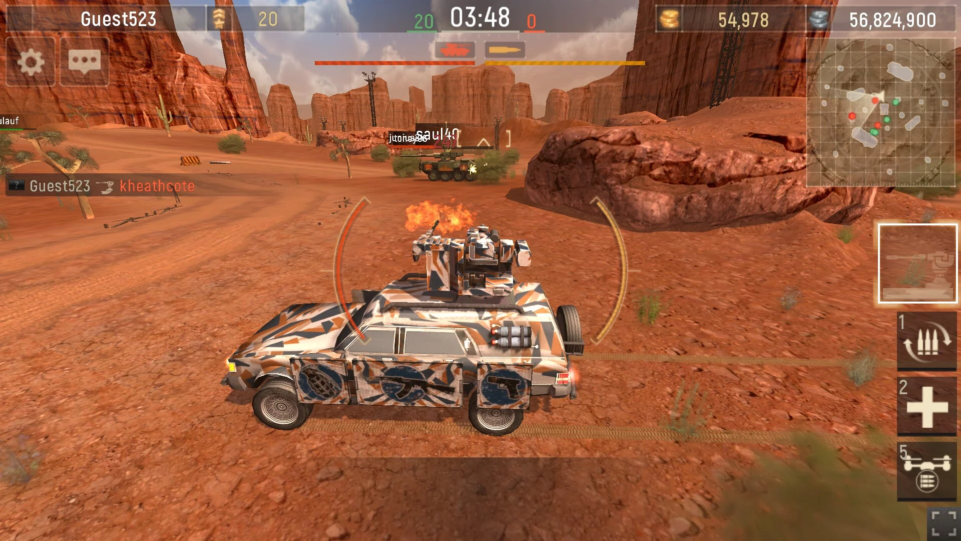 Изображение игры: Metal Force: Tank Games Online