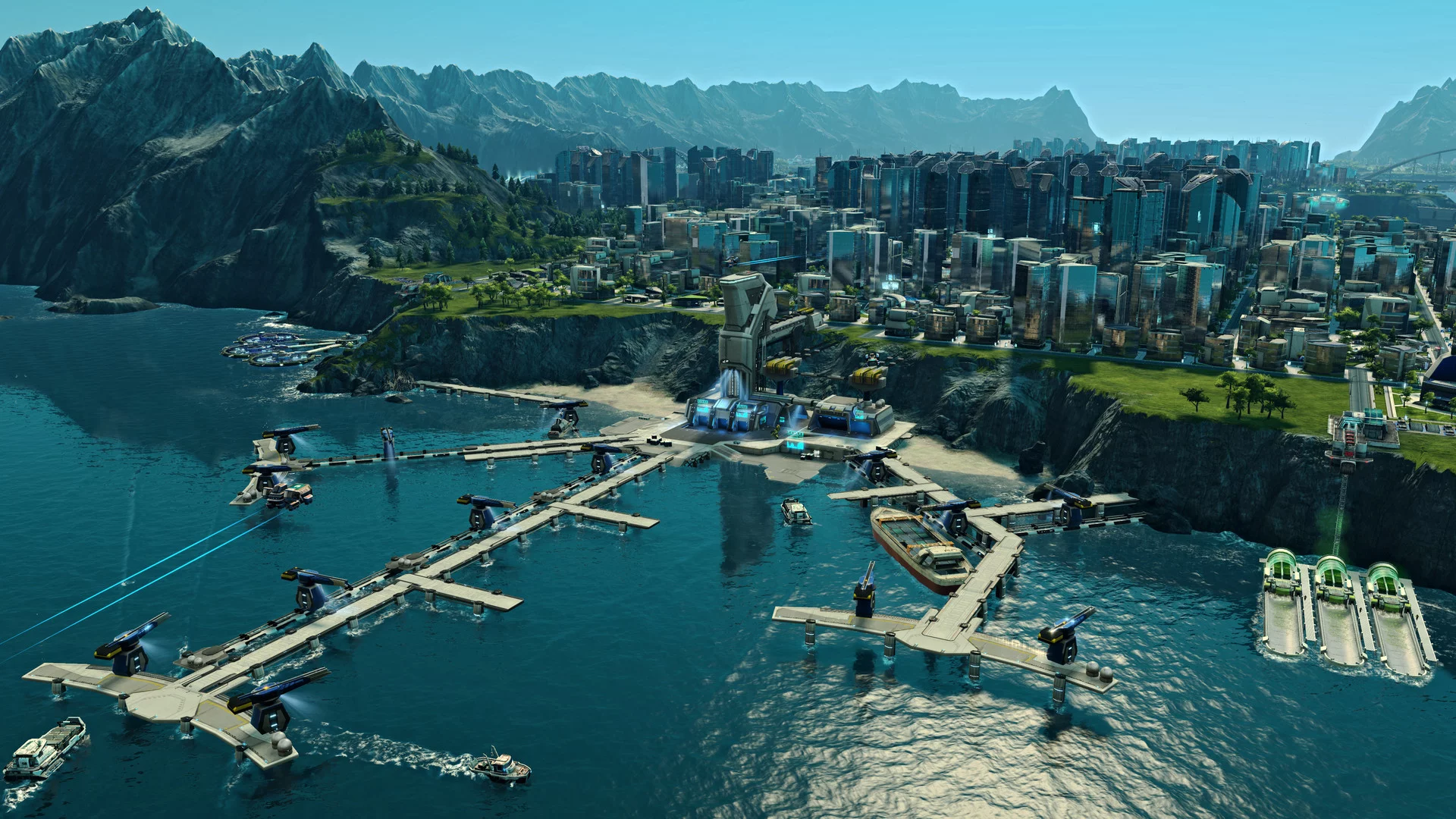 Изображение игры: Anno 2205