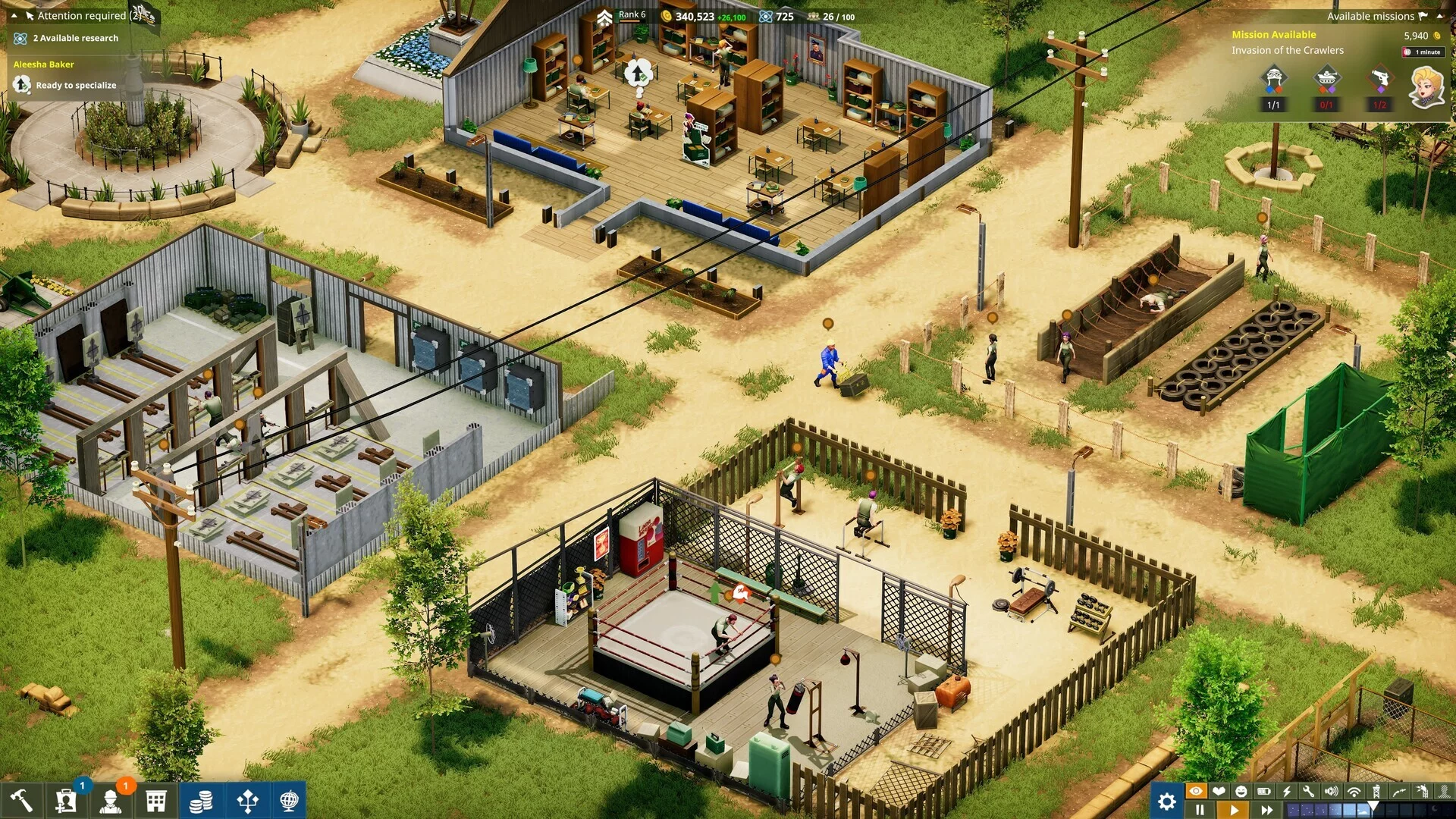 Изображение игры: One Military Camp