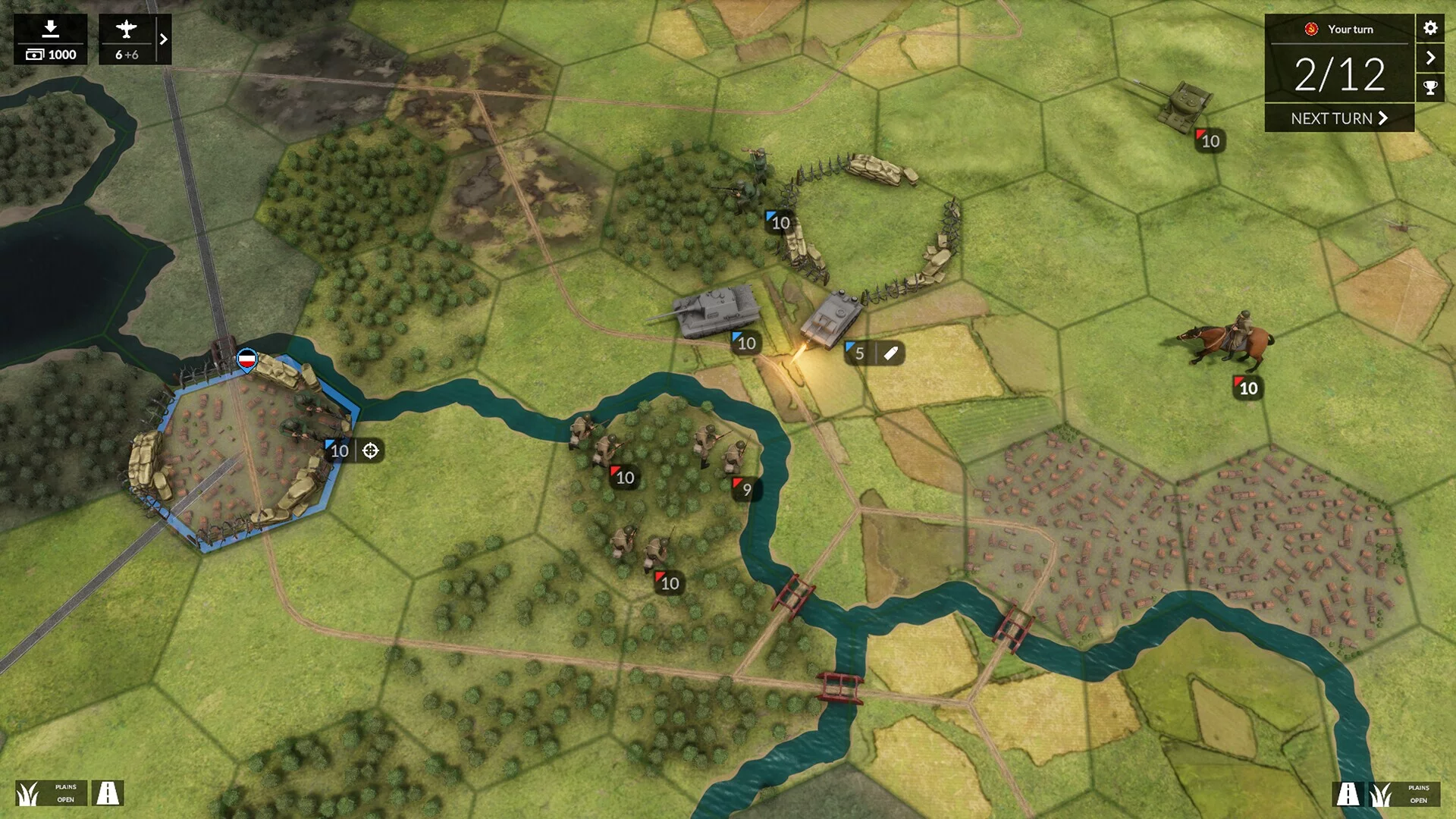 Изображение игры: Total Tank Generals