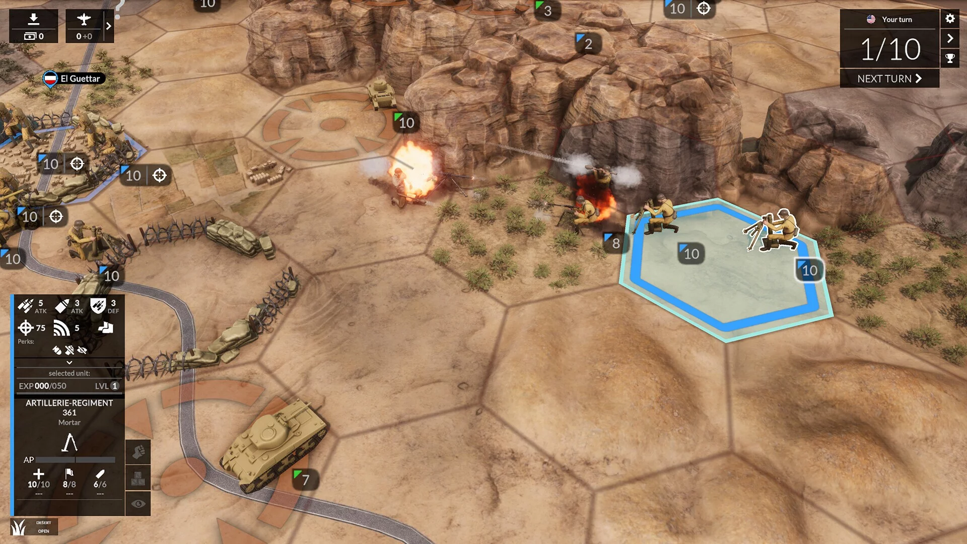 Изображение игры: Total Tank Generals