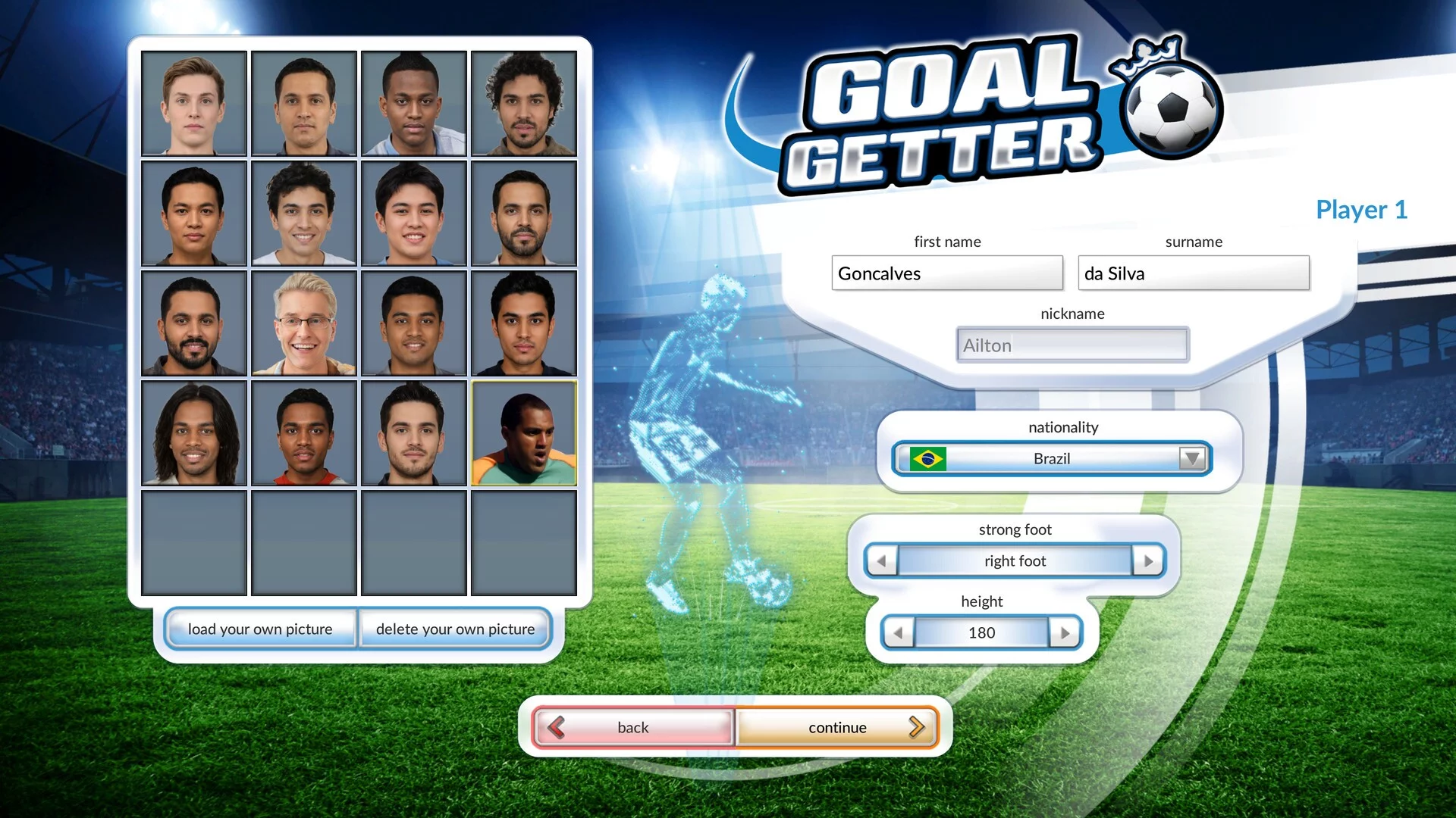 Изображение игры: Goalgetter