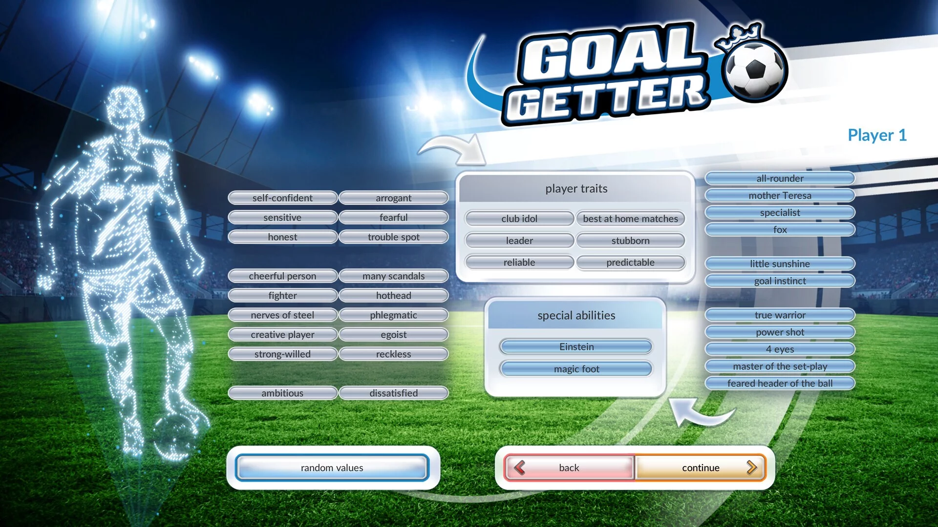 Изображение игры: Goalgetter