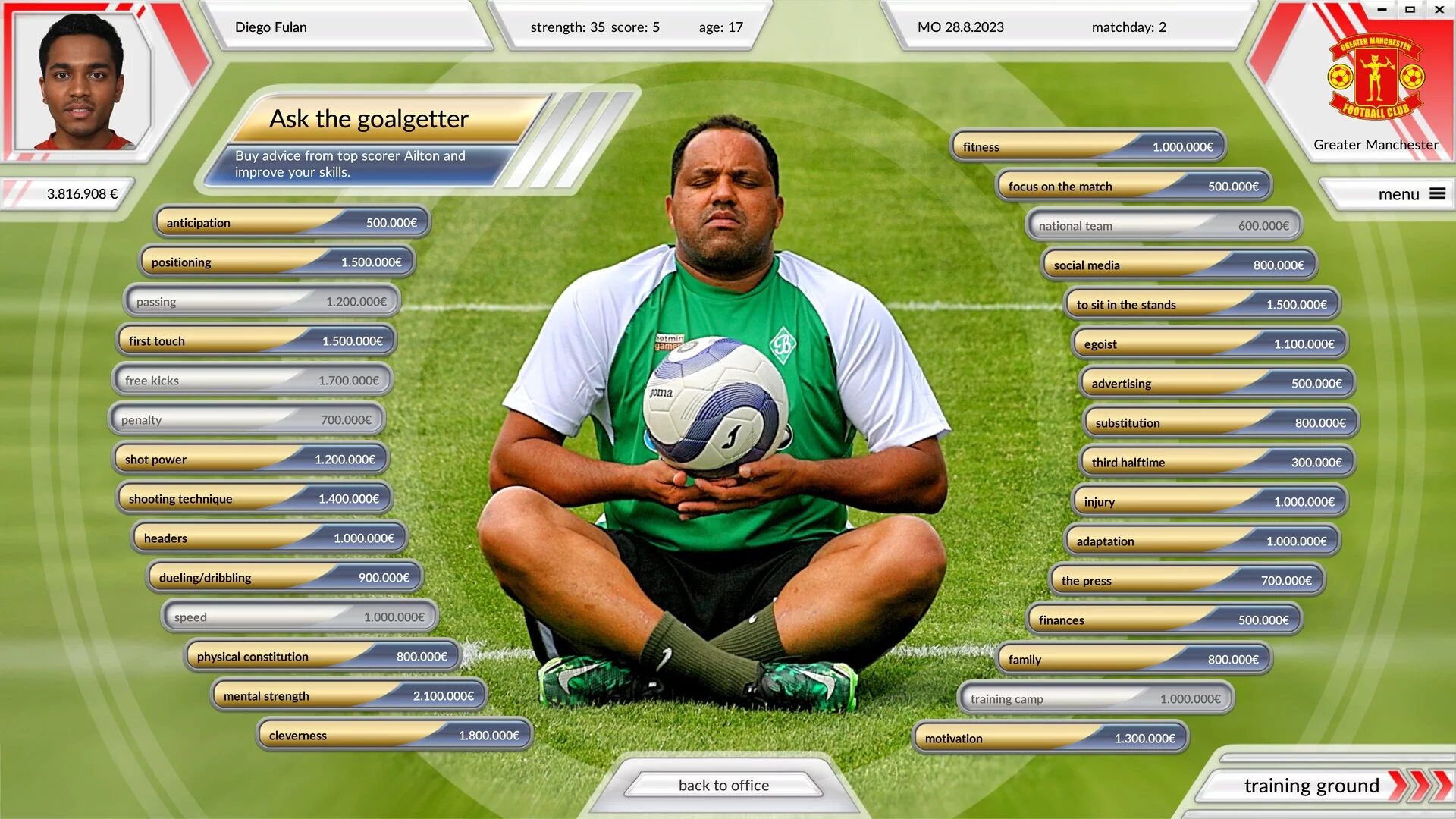 Изображение игры: Goalgetter