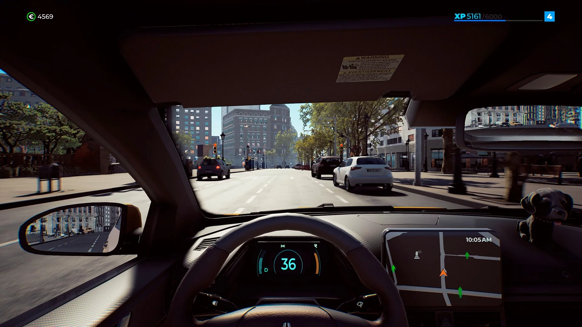Изображение игры: Taxi Life: A City Driving Simulator