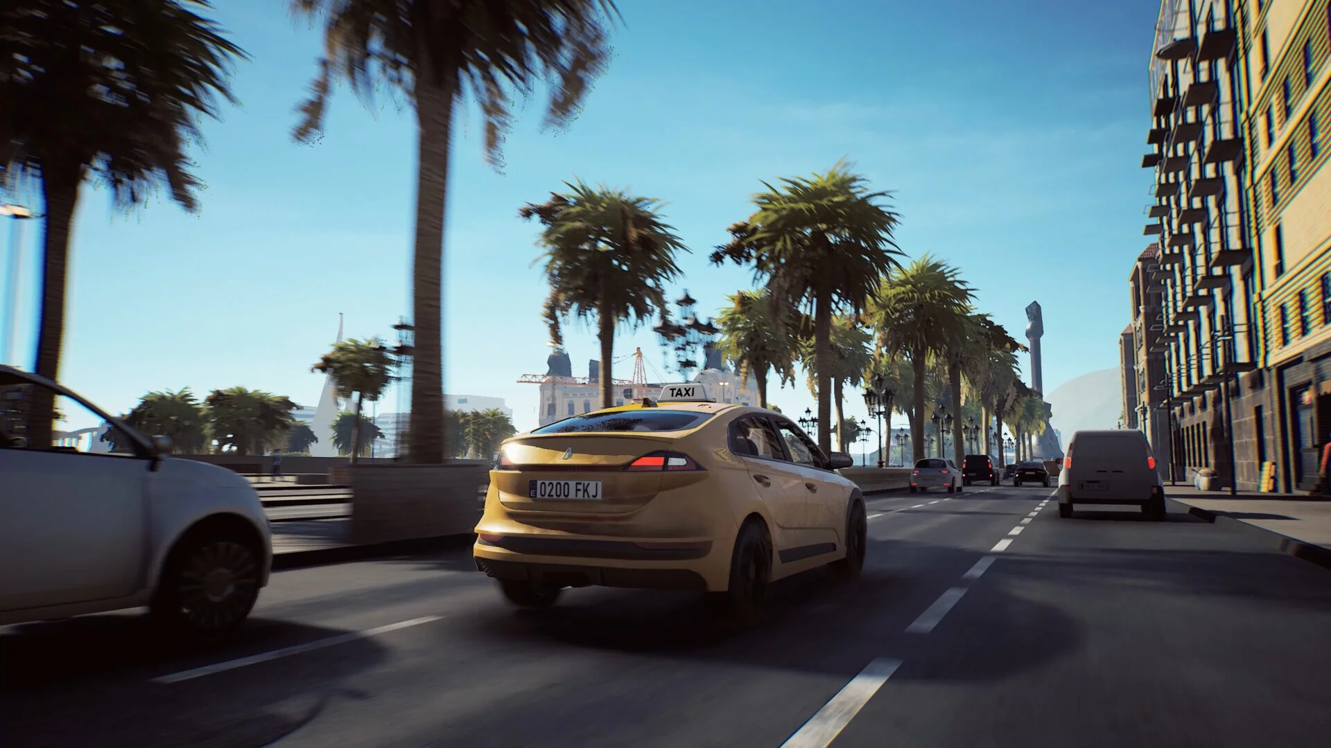 Изображение игры: Taxi Life: A City Driving Simulator