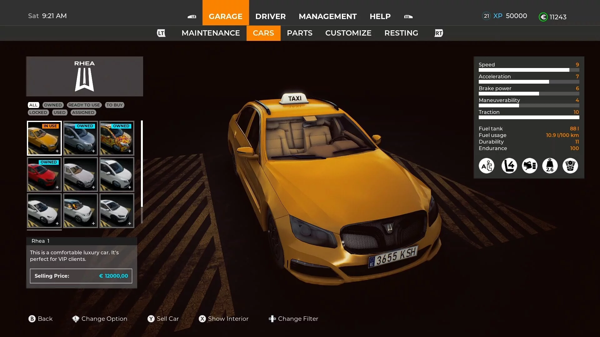 Изображение игры: Taxi Life: A City Driving Simulator