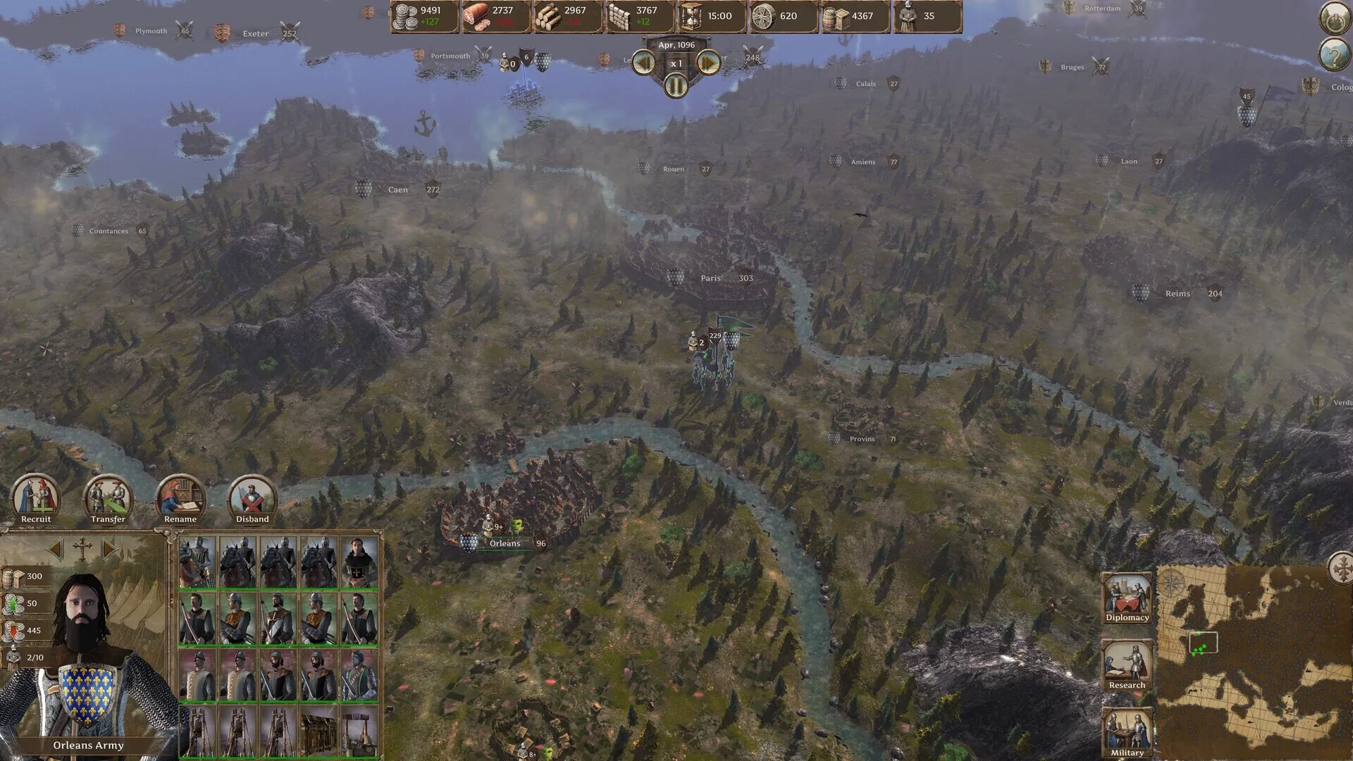 Изображение игры: Knights of the Crusades