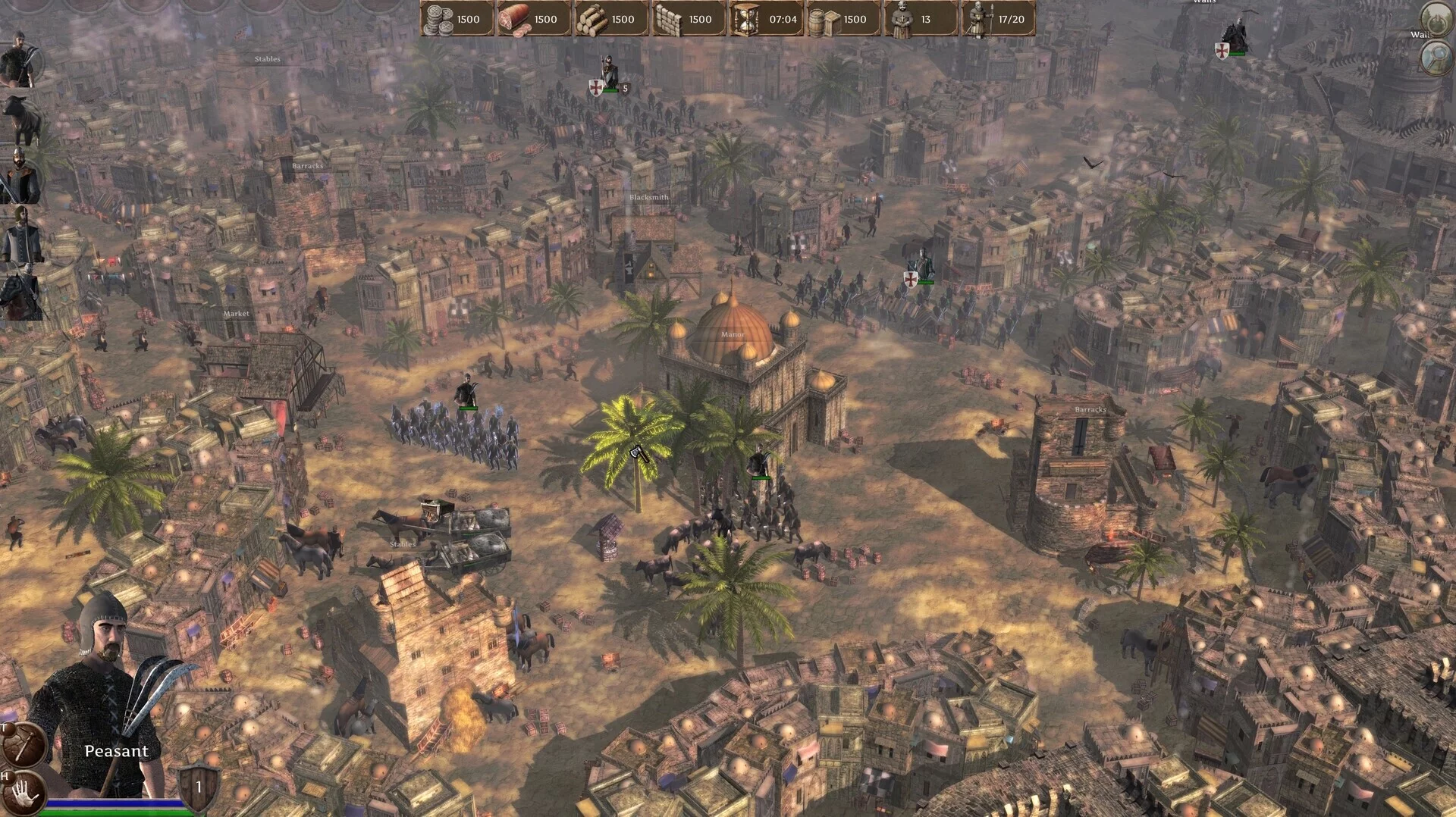 Изображение игры: Knights of the Crusades