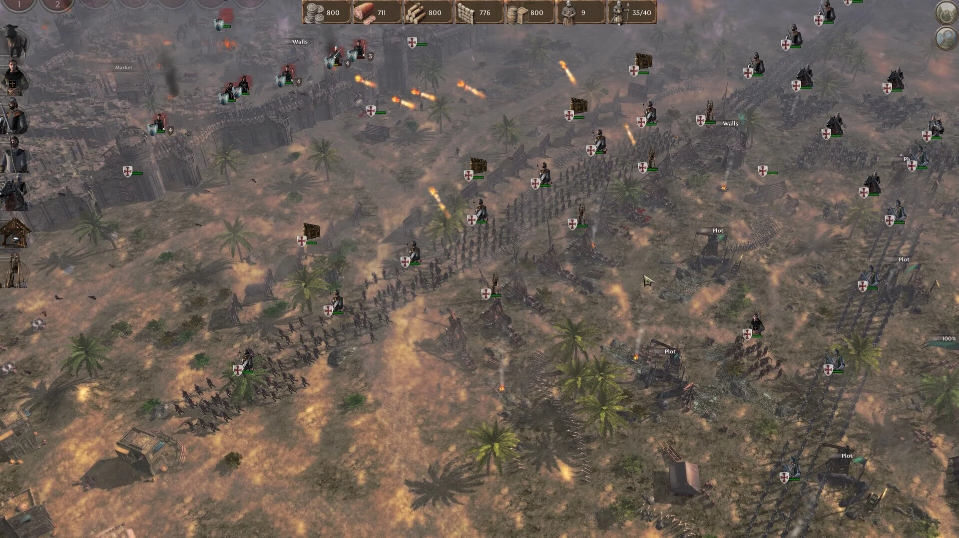 Изображение игры: Knights of the Crusades