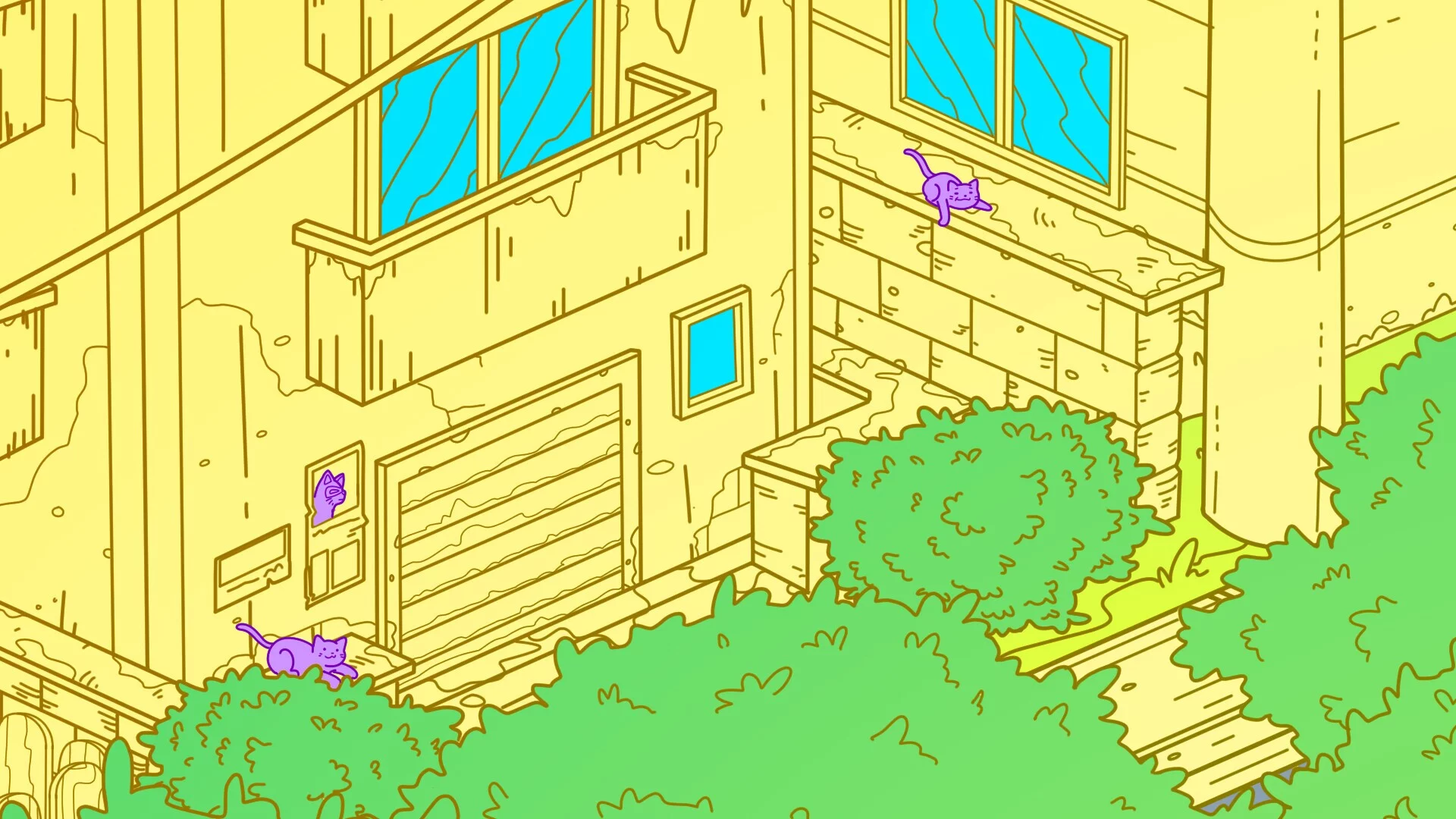 Изображение игры: Stray Cats in Cozy Town