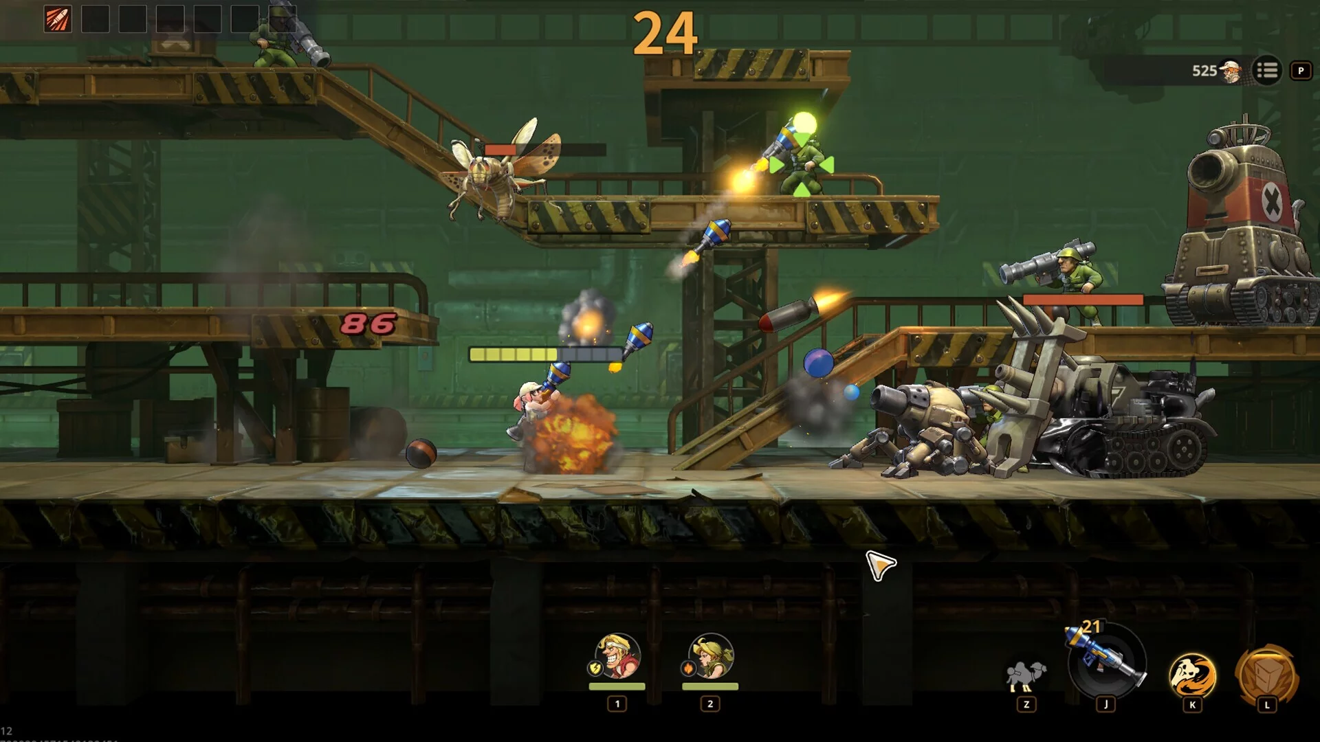 Изображение игры: Metal Slug: Awakening