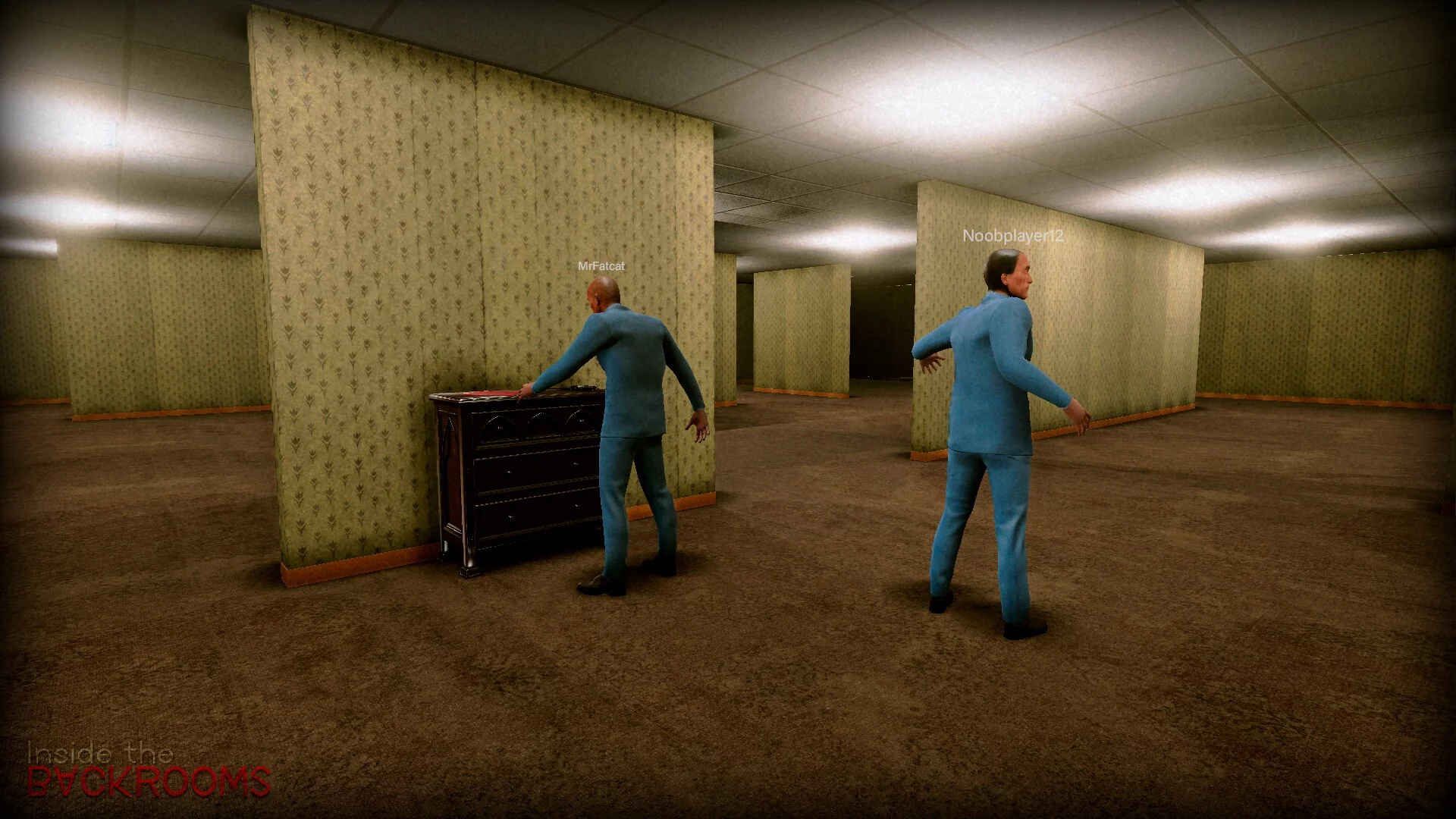 Изображение игры: Inside the Backrooms