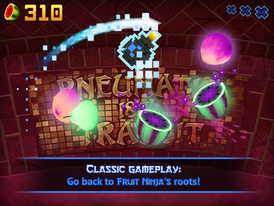Изображение игры: Fruit Ninja Classic