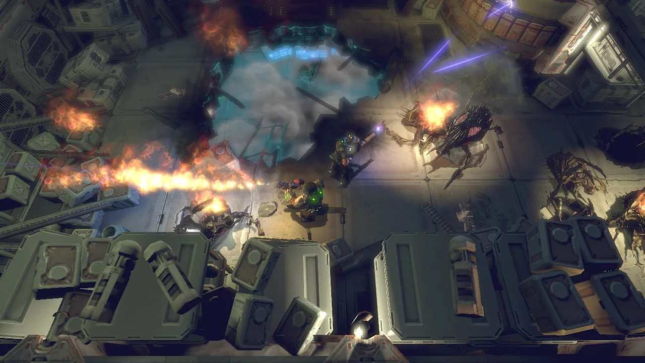 Изображение игры: Alien Breed: Evolution