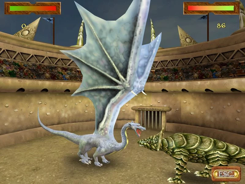 Изображение игры: Dragonfarm