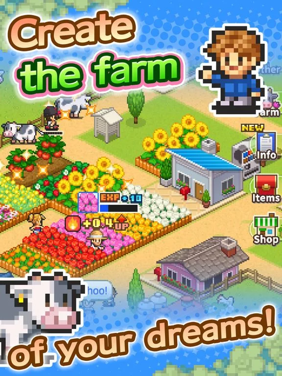 Изображение игры: 8-Bit Farm