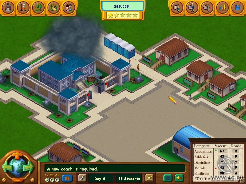 Изображение игры: School Tycoon