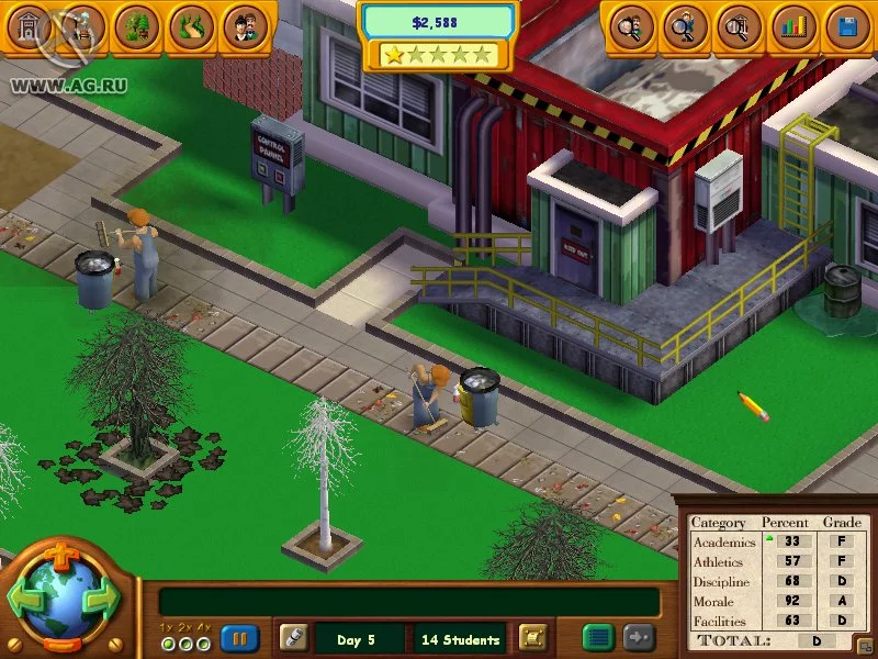 Изображение игры: School Tycoon