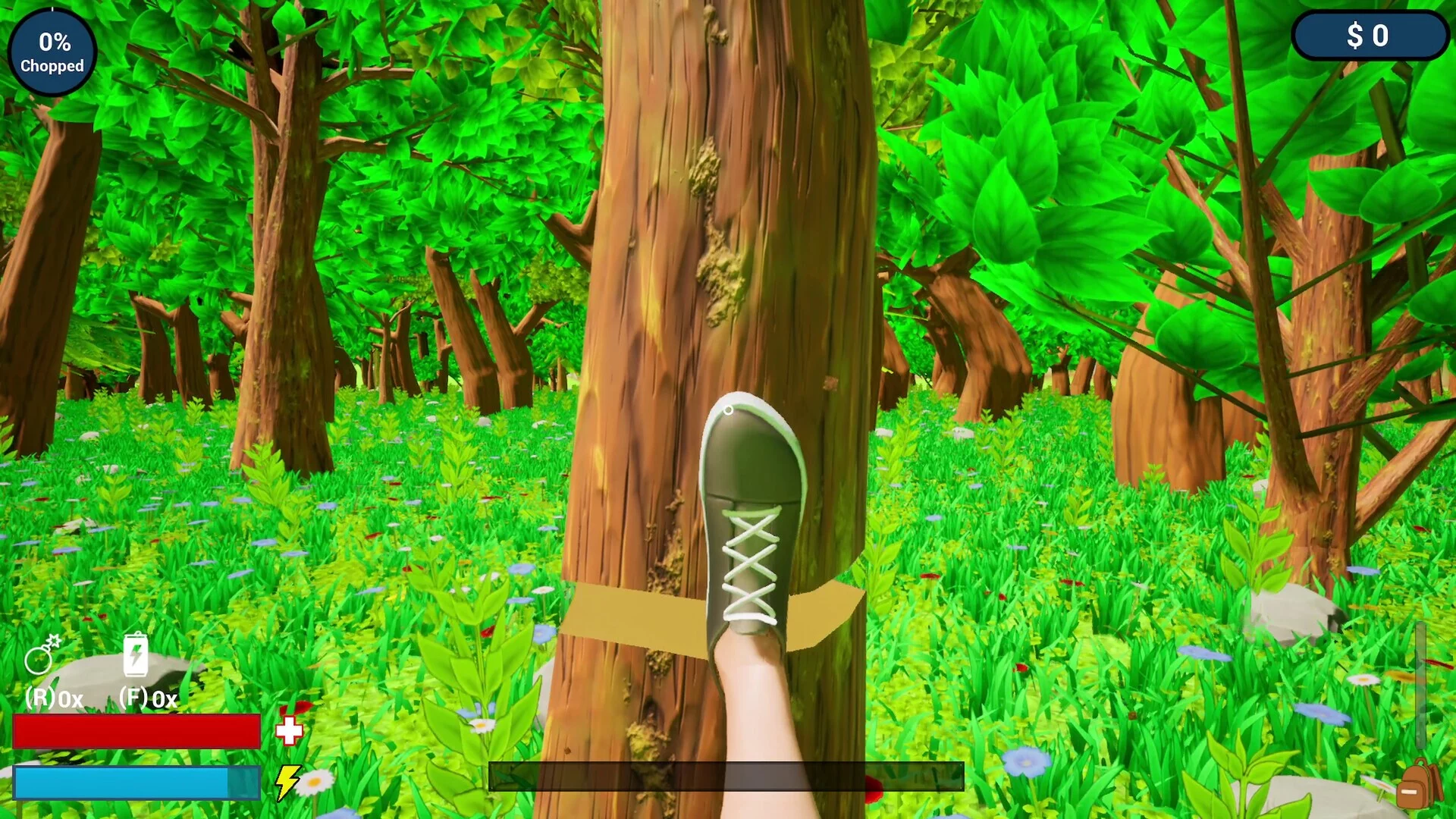 Изображение игры: A Game About Cutting A Tree