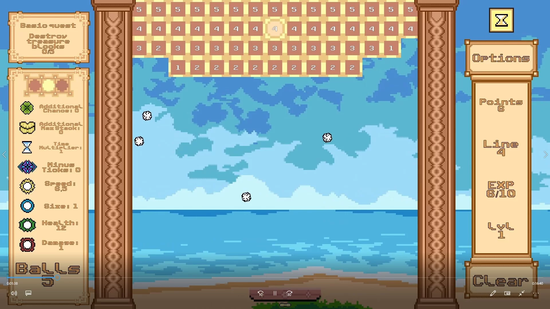 Изображение игры: Rogue Pong