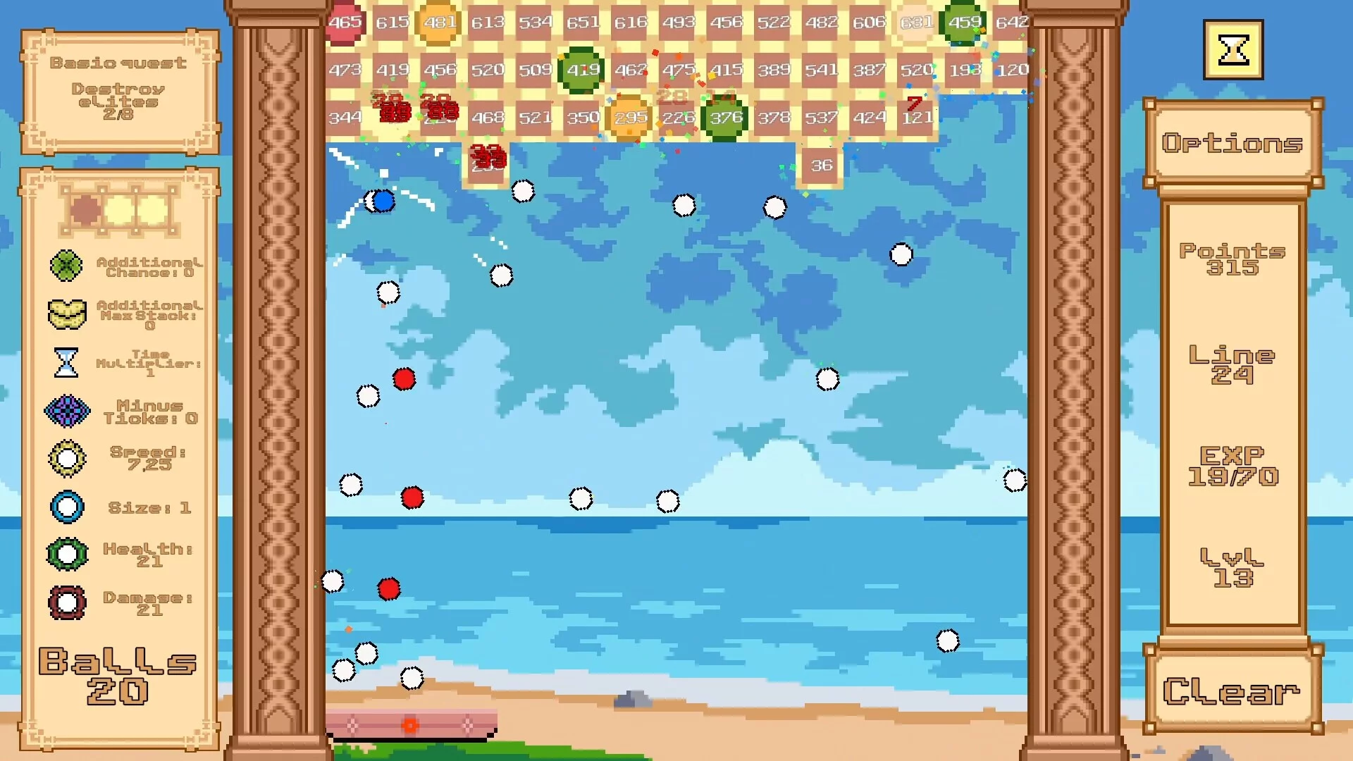Изображение игры: Rogue Pong
