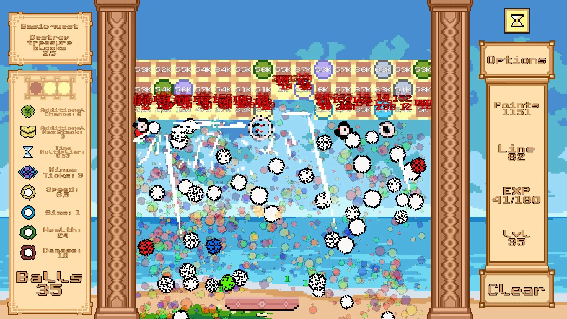 Изображение игры: Rogue Pong