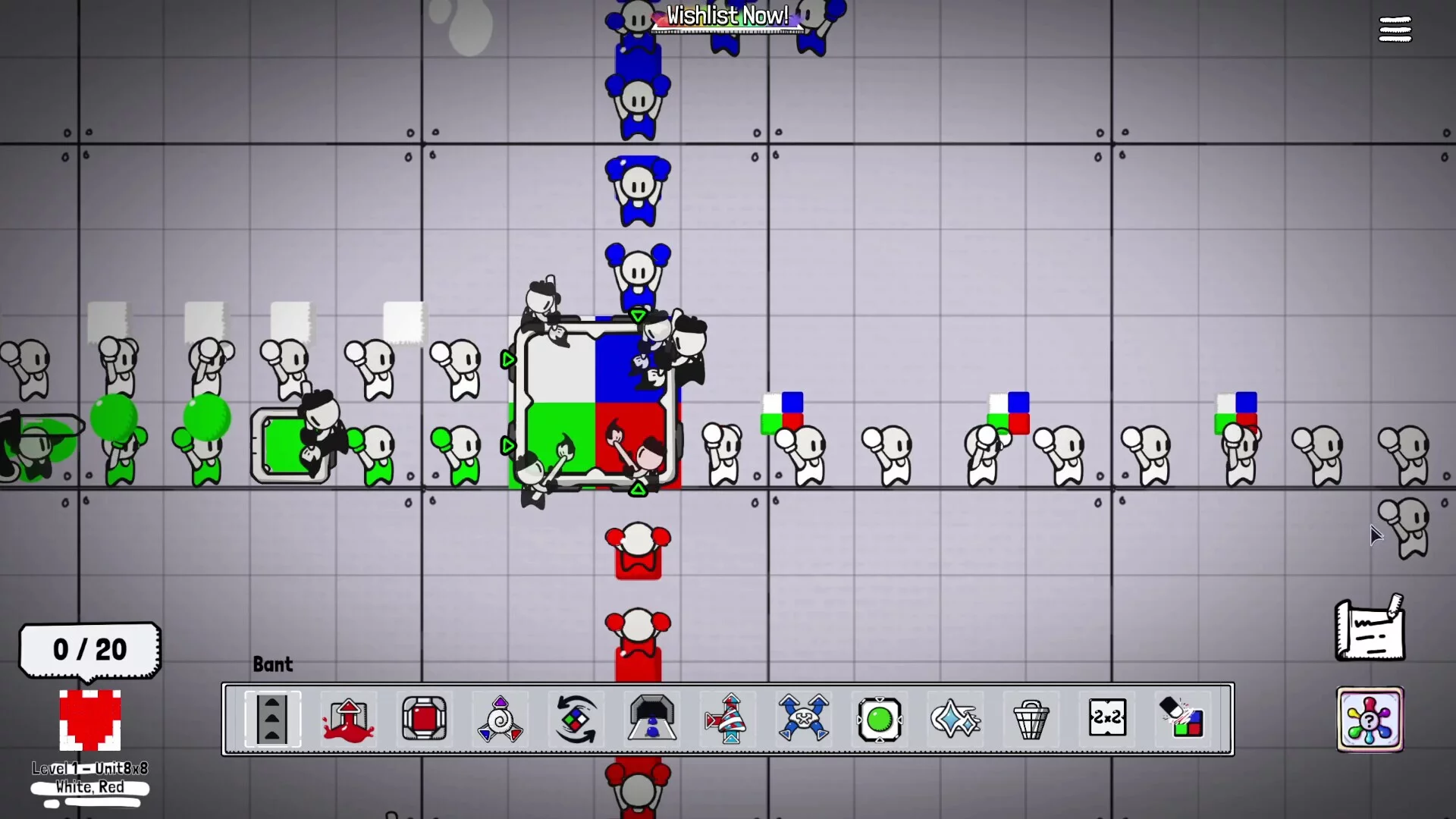 Изображение игры: Color Factory: Automation Meets Canvas