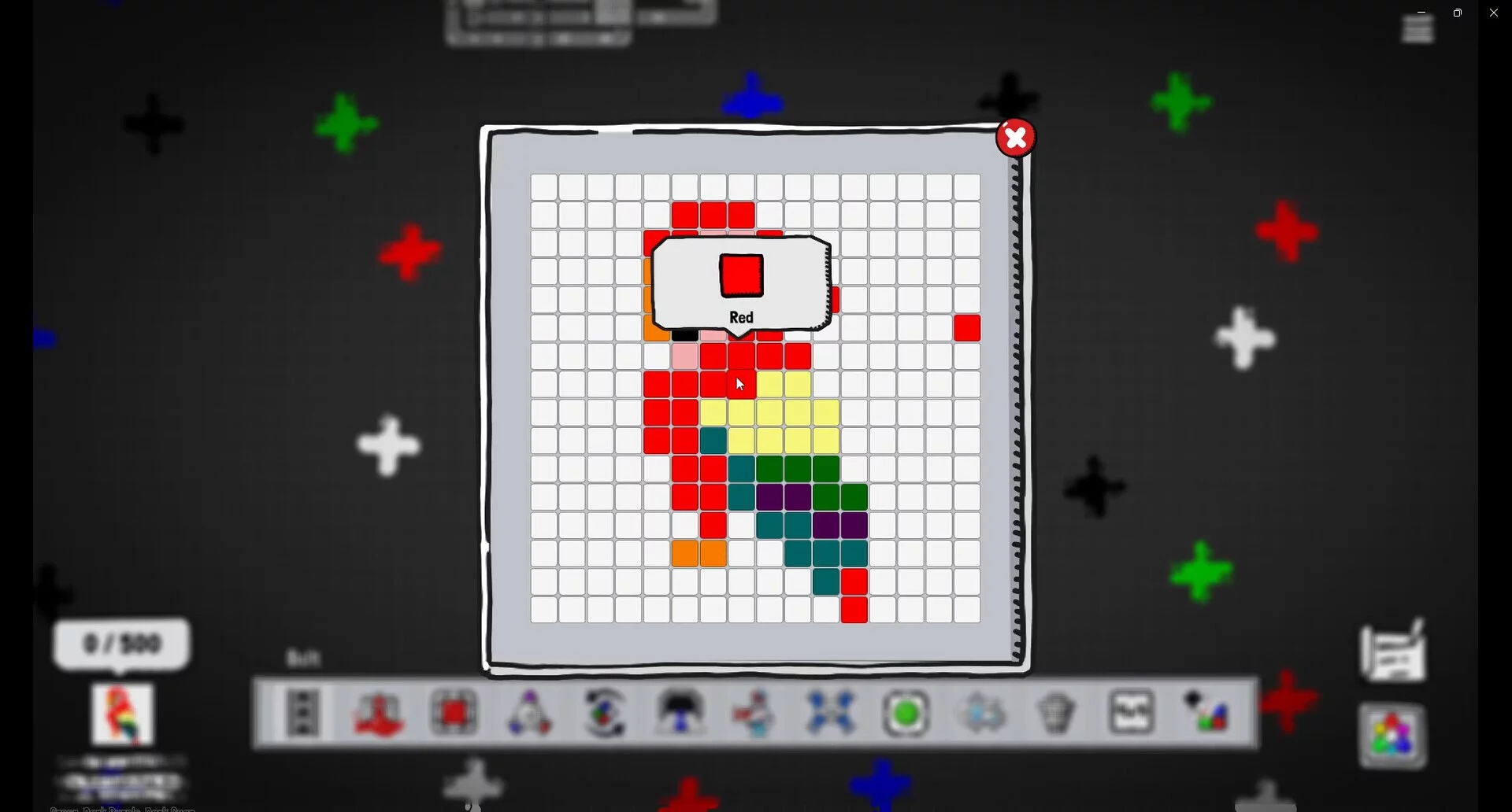 Изображение игры: Color Factory: Automation Meets Canvas