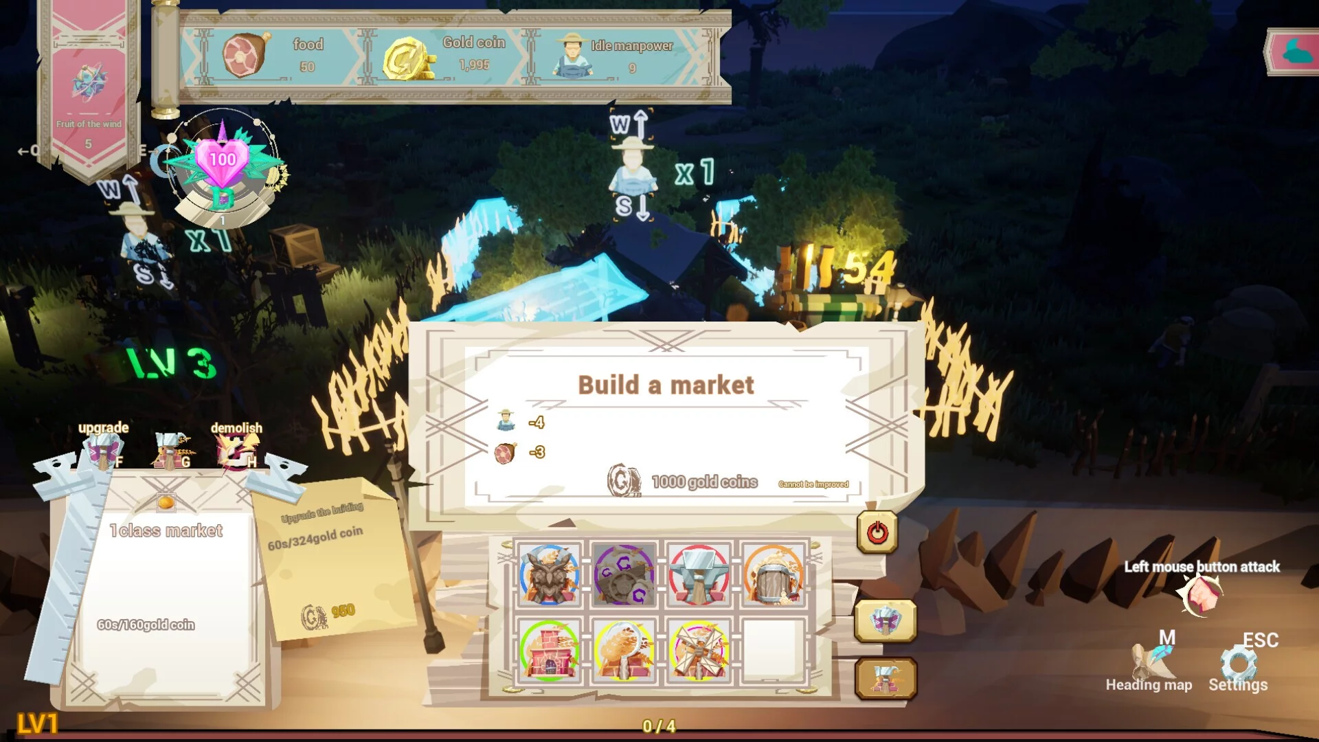 Изображение игры: Skyline Defense: Legends of the Aether