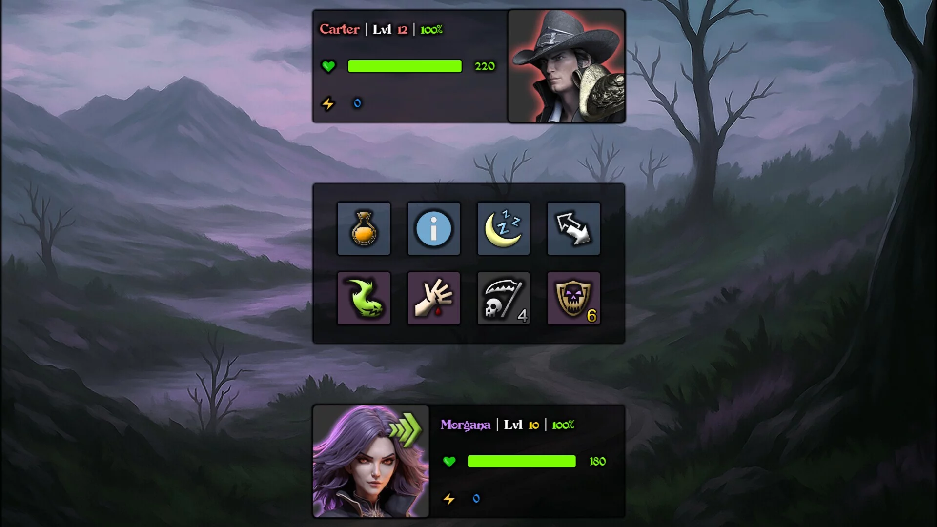 Изображение игры: Azmar Quest - Text Based RPG