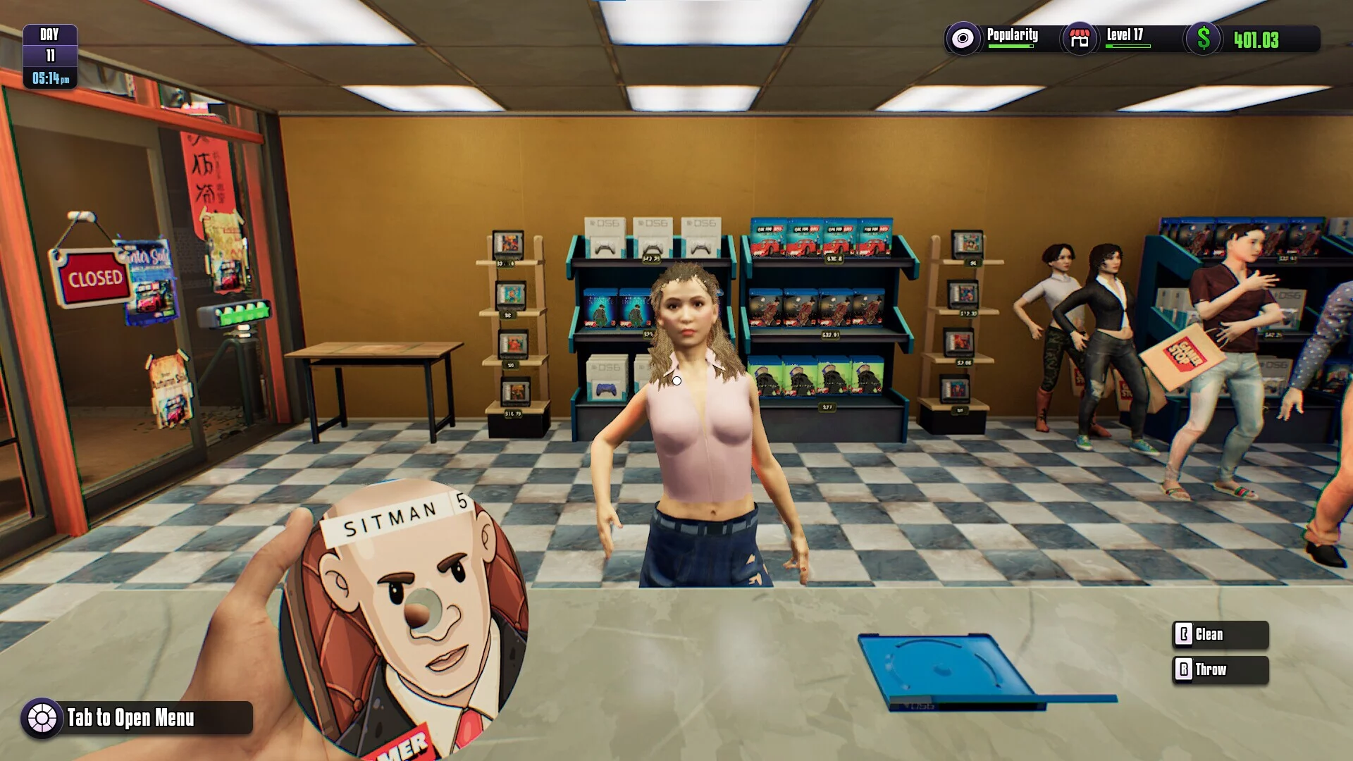 Изображение игры: Gamer Stop Simulator: Prologue