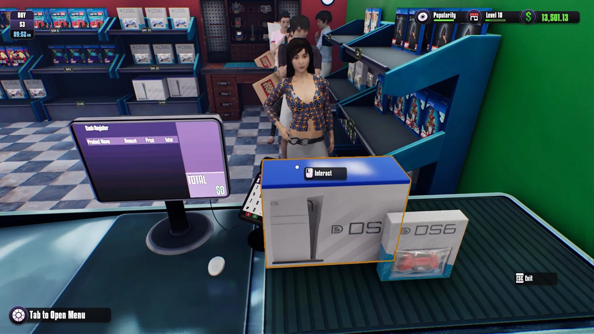 Изображение игры: Gamer Stop Simulator: Prologue