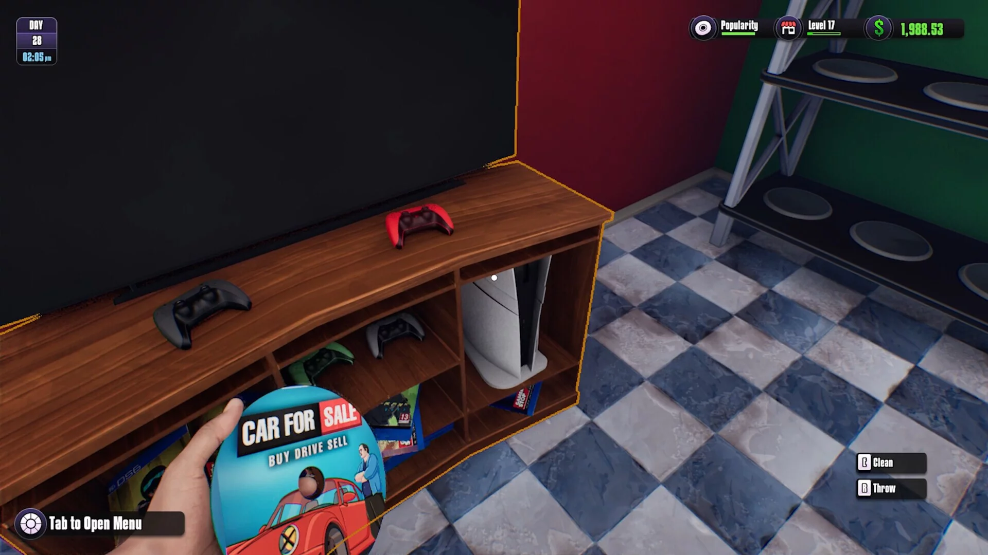 Изображение игры: Gamer Stop Simulator: Prologue